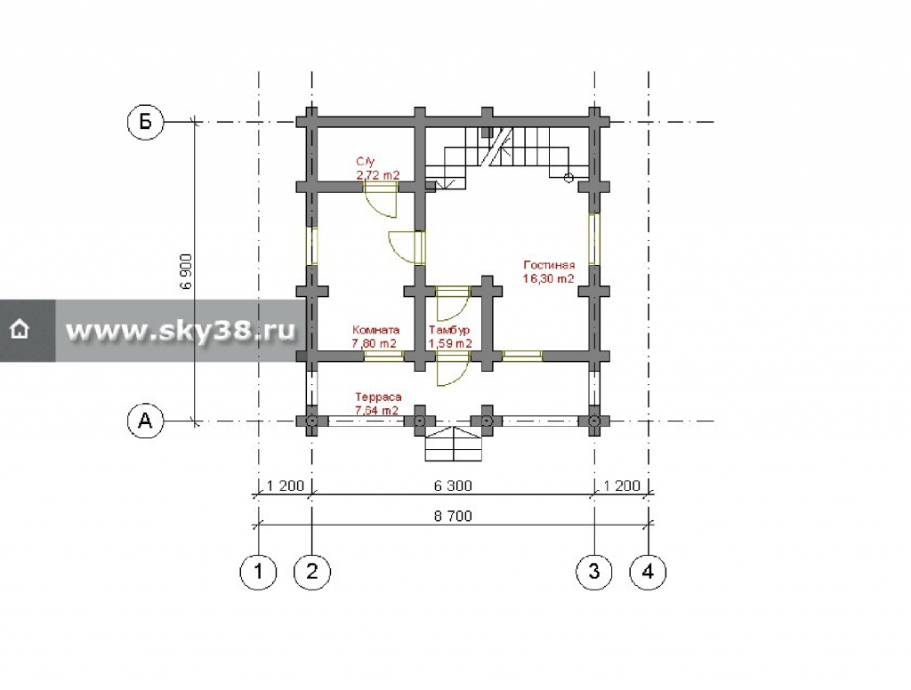 Проект № Р91, планировка