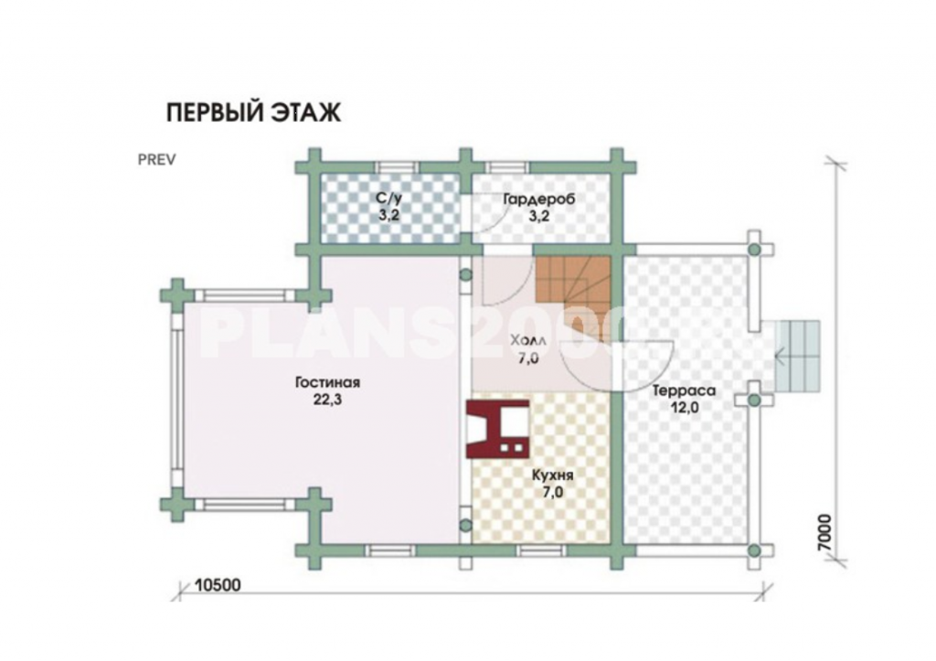 Проект № Р92, планировка