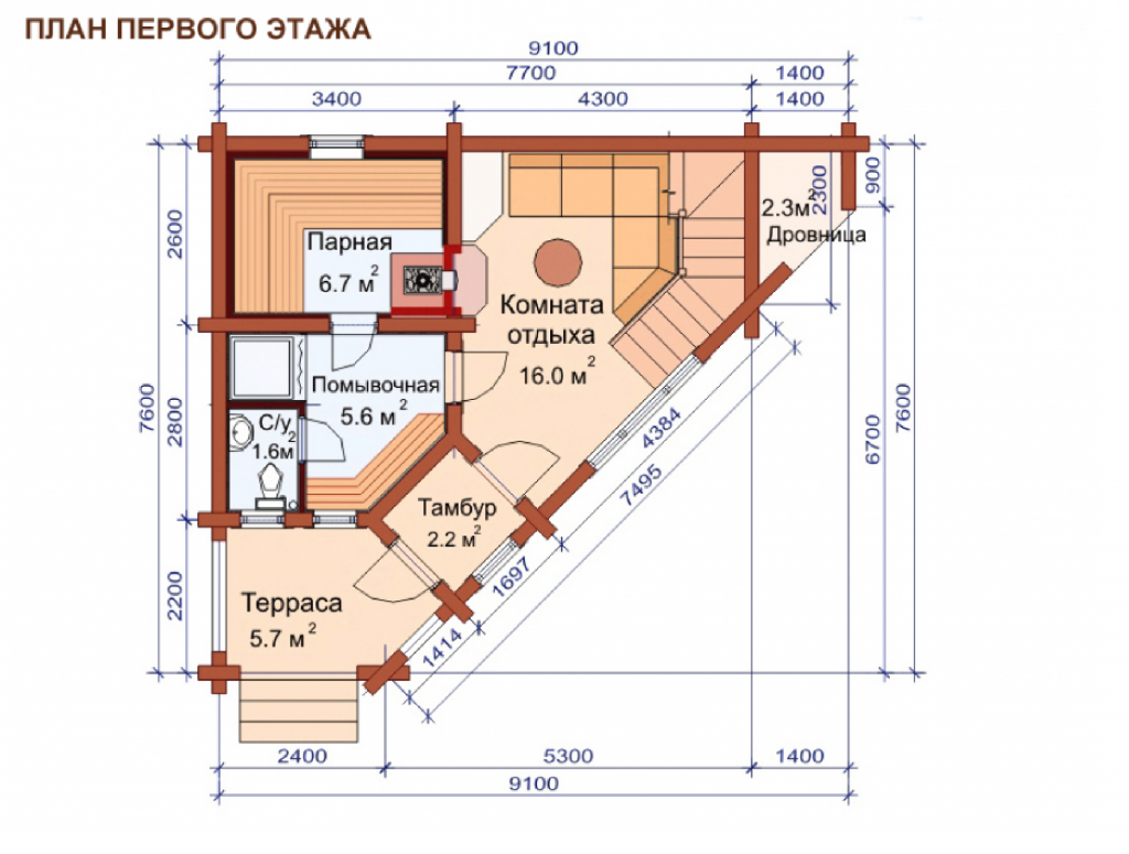 Проект № Р93, планировка