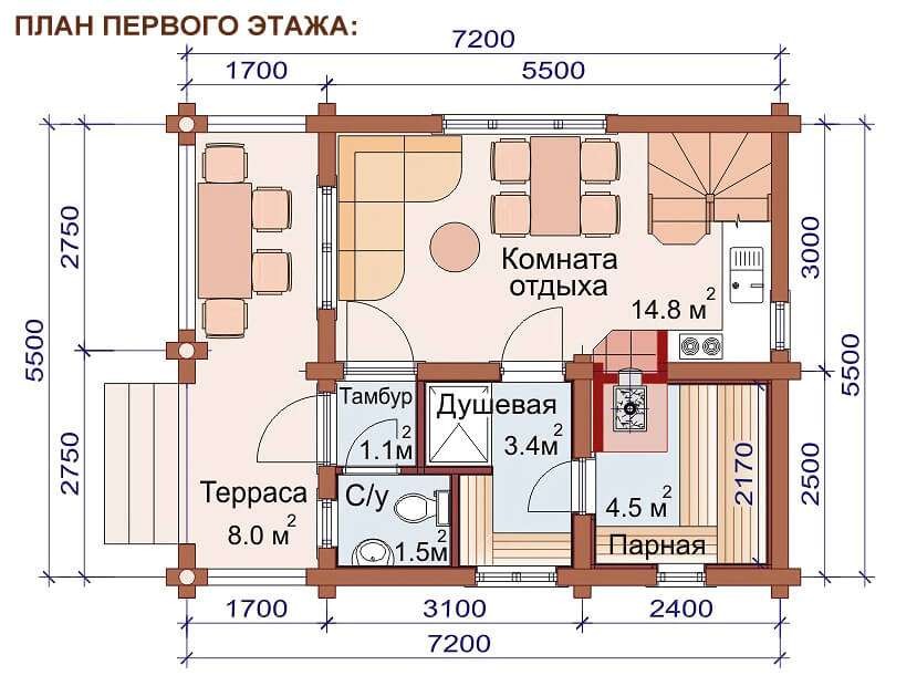 Проект № Р114, планировка