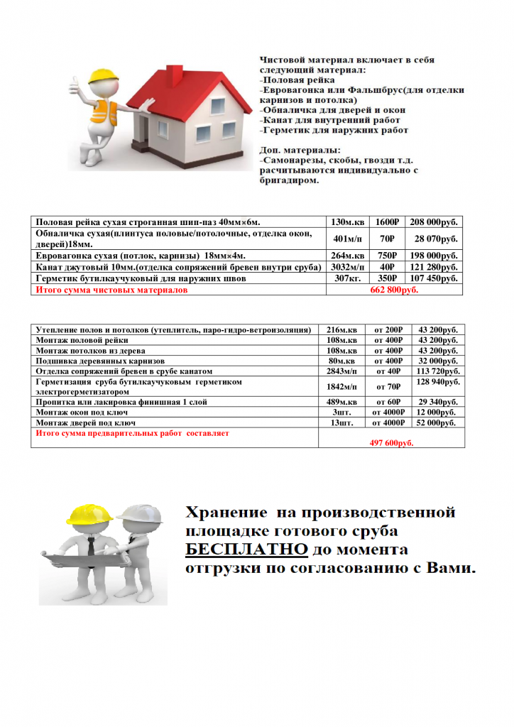 Проект № Б - 39, планировка